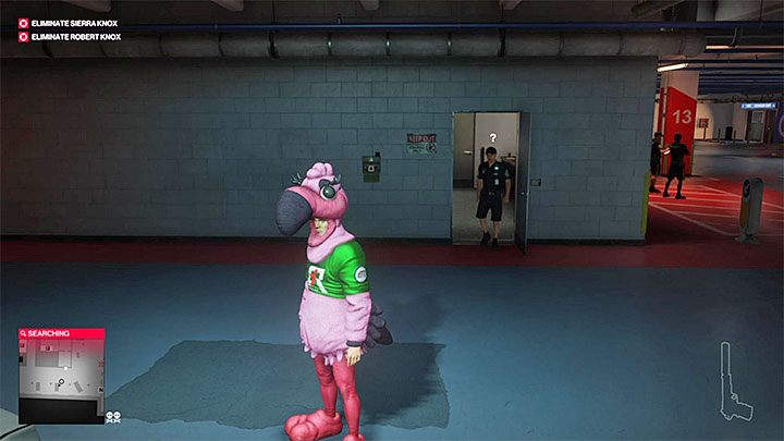 Dotrzyj teraz do parkingu podziemnego - jest to piwnica budynku, w którym przebywa Robert Knox - Hitman 2: Miami - wszystkie trofea, lista - Hitman 2 - poradnik do gry