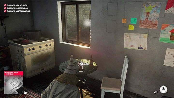 Pozbądź się w dowolny sposób wieśniaka, który wyszedł z budynku i podnieś pozostawiony przez niego klucz - Hitman 2: Santa Fortuna - wszystkie trofea, lista - Hitman 2 - poradnik do gry