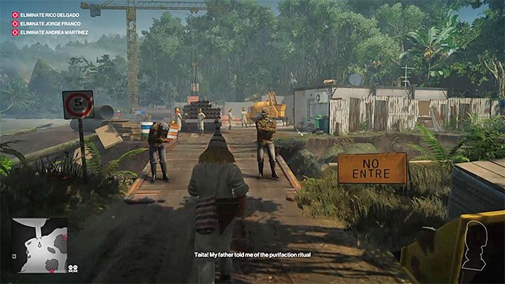 Musisz teraz dotrzeć do tuneli na najniższym poziomie mapy - Hitman 2: Santa Fortuna - wszystkie trofea, lista - Hitman 2 - poradnik do gry