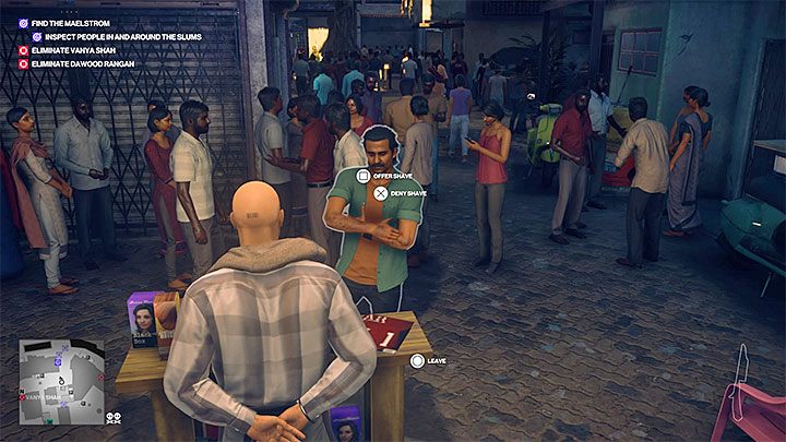 Ustaw się przy stojaku żeby zacząć przyjmować klientów - Hitman 2: Bombaj - wszystkie trofea, lista - Hitman 2 - poradnik do gry