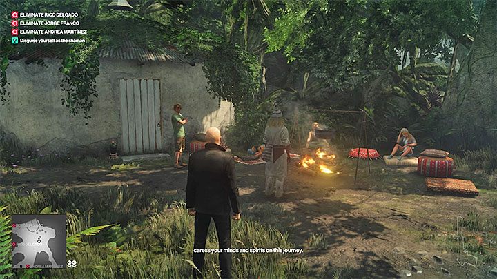Musisz ogłuszyć lub zabić szamana - Zadania fabularne w misji Trzygłowy wąż | Hitman 2 - Hitman 2 - poradnik do gry