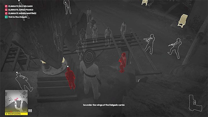 Wyzwanie to bezpośrednio powiązane jest z opisanym powyżej, ALE w tym przypadku dodatkowo może zginąć Andrea Martinez - Zamordowanie Rico Delgado w misji Trzygłowy wąż w Hitman 2 - Hitman 2 - poradnik do gry