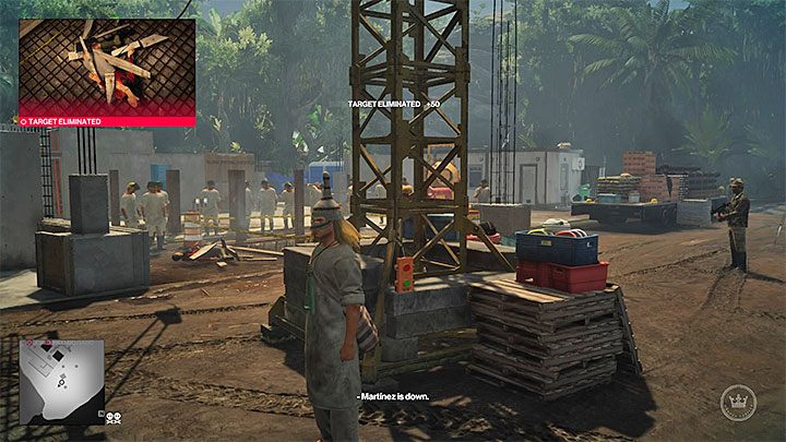 Wyzwanie to jest pośrednio powiązane z misją fabularną Święta ziemia - Zamordowanie Andrei Martinez w misji Trzygłowy wąż w Hitman 2 - Hitman 2 - poradnik do gry