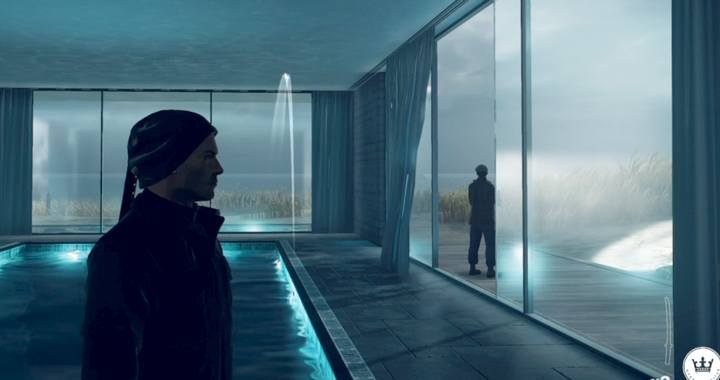 Rzuć strażnikowi monetę, by się po nią schylił przy basenie - Wyzwania: wyczyny w misji Zew Nocy w Hitman 2 - Hitman 2 - poradnik do gry