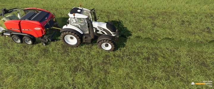Analogicznie jak wyżej, zbieramy trawę, a urządzenie zapełnia się sianem - Farming Simulator 19: Zamiana słomy w trawę / siano - jak wykorzystać bug? - Farming Simulator 19 - poradnik do gry