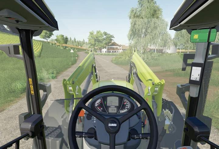 Szyba panoramiczna w ARION 460-410 - Farming Simulator 19: Platinum Expansion (CLAAS Pack) - Farming Simulator 19 - poradnik do gry