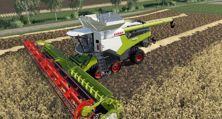 CLAAS LEXION 8900 - ciężki kombajn, największy dostępny w Farming Simulator 19 - Farming Simulator 19: Platinum Expansion (CLAAS Pack) - Farming Simulator 19 - poradnik do gry
