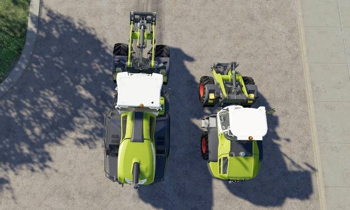 CLAAS Pack oferuje także krótką listę ładowaczy - Farming Simulator 19: Platinum Expansion (CLAAS Pack) - Farming Simulator 19 - poradnik do gry