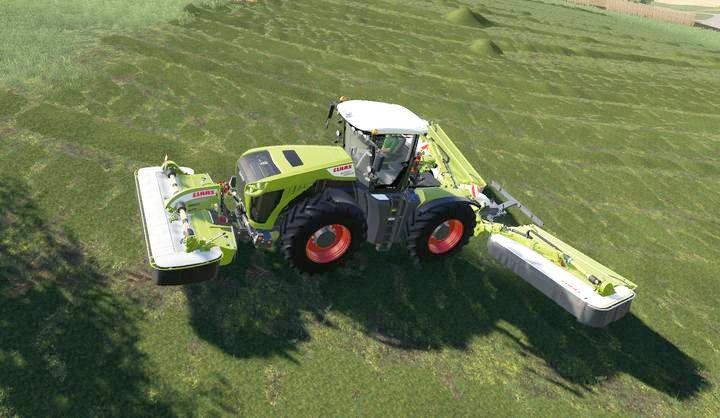 Zestaw kosiarek do ciągnika CLAAS DISCO 110 C i 3600 FC oferowany w DLC jest największym i najefektywniejszym jak dotąd sposobem na ścinanie trawy - Farming Simulator 19: Platinum Expansion (CLAAS Pack) - Farming Simulator 19 - poradnik do gry