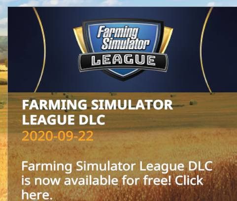 Nietypowym DLC zaprezentowanym przez Giants Software dla Farming Simulator 19, jest League DLC, który pozwala graczom toczyć rozgrywki sieciowe w trybie rywalizacji - Farming Simulator 19: League DLC - Farming Simulator 19 - poradnik do gry