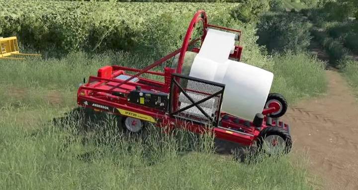 Anderson Group IFX720 XTRACTOR to prosta owijarka do bel - Farming Simulator 19: Anderson Group Equipment Pack - Farming Simulator 19 - poradnik do gry