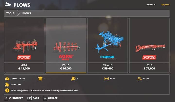 Orka nie zawsze jest wymagana - i dobrze, bowiem jest to najwolniejsza i najcięższa czynność - Farming Simulator 19: Zboża - uprawa, porady - Farming Simulator 19 - poradnik do gry