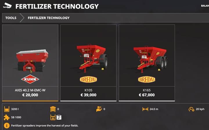 Przy domyślnych ustawieniach gry (opcja ta może zostać wyłączona w ustawieniach gry) w Farming Simulator 19 musisz okresowo (co trzecią uprawę) wzbogacać glebę z użyciem wapna (Lime) - Farming Simulator 19: Zboża - uprawa, porady - Farming Simulator 19 - poradnik do gry