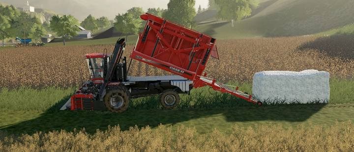 Kombajn jest dość szybki i w zasadzie bezobsługowy - Farming Simulator 19: Bawełna - uprawa, porady - Farming Simulator 19 - poradnik do gry