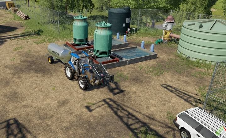 Zwierzęta potrzebują również wody - Farming Simulator 19: Zwierzęta hodowlane - zagrody, sprzątanie, pojenie - Farming Simulator 19 - poradnik do gry