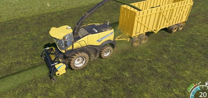 Trawę możesz zebrać również kombajnem do sieczki - Farming Simulator 19: Trawa, siano i kiszonka - poprawa jakości plonów - Farming Simulator 19 - poradnik do gry