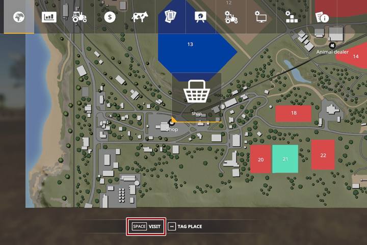 Farming Simulator 19 umożliwia graczowi szybką podróż po mapie - Farming Simulator 19: Szybka podróż, teleportacja - jak używać? - Farming Simulator 19 - poradnik do gry