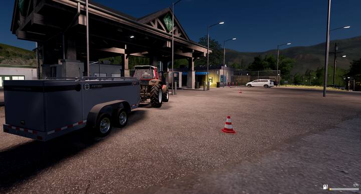 Aby zapobiec takim sytuacjom (szczególnie, gdyby zabrakło ci paliwa w zapełnionym kombajnie - przy teleportacji straciłbyś jego zawartość), warto nabyć przyczepę do transportu płynów (Sklep -> zakładka Różne: egzemplarz FST 990) - Farming Simulator 19: Paliwo - co się stanie, gdy zabraknie? - Farming Simulator 19 - poradnik do gry