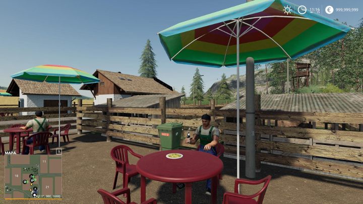 Odpoczynek od pracy też się przyda - Farming Simulator 19: Nowe obiekty - mody - Farming Simulator 19 - poradnik do gry