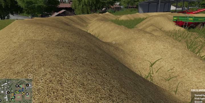 Odkładanie słomy na potem z reguły może się nie sprawdzić... - Farming Simulator 19: Co uprawiać na początku gry? - Farming Simulator 19 - poradnik do gry