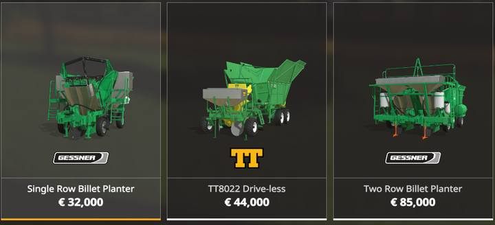 Sadzarki do trzciny - Farming Simulator 19: Trzcina cukrowa - uprawa, porady - Farming Simulator 19 - poradnik do gry