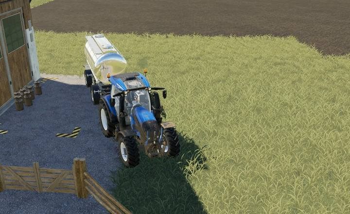Mleko możesz zebrać tylko specjalnymi cysternami - Farming Simulator 19: Krowy - hodowla - Farming Simulator 19 - poradnik do gry