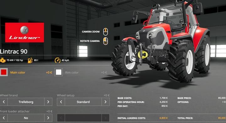 Lindner Lintrac 90 - Farming Simulator 19: Ciągniki i ciężarówki - Farming Simulator 19 - poradnik do gry