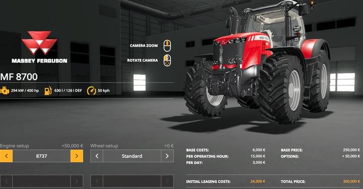 Massey Ferguson MF 8700 - Farming Simulator 19: Ciągniki i ciężarówki - Farming Simulator 19 - poradnik do gry
