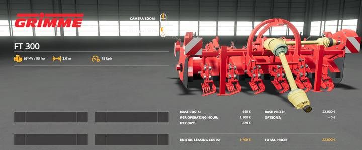 Grimme FT 300 - Farming Simulator 19: Kombajny i hedery - Farming Simulator 19 - poradnik do gry