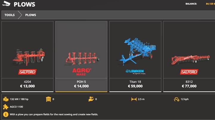 Pługi - Farming Simulator 19: Maszyny do obróbki pola - Farming Simulator 19 - poradnik do gry