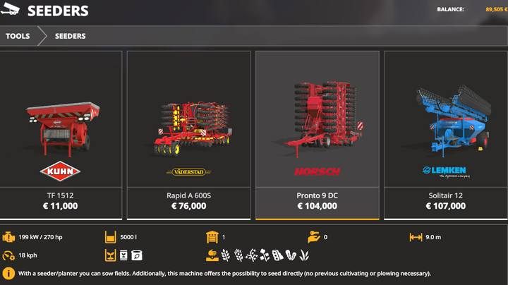 Siewniki - Farming Simulator 19: Maszyny do obróbki pola - Farming Simulator 19 - poradnik do gry