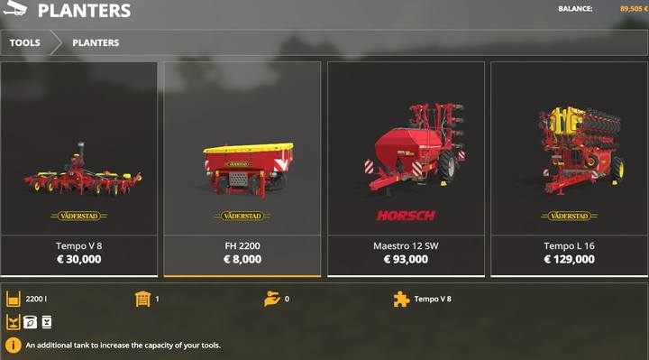 Vaderstad FH 2200 - Farming Simulator 19: Maszyny do obróbki pola - Farming Simulator 19 - poradnik do gry