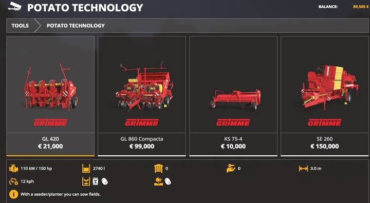 Sadzarki do ziemniaków - Farming Simulator 19: Maszyny do obróbki pola - Farming Simulator 19 - poradnik do gry