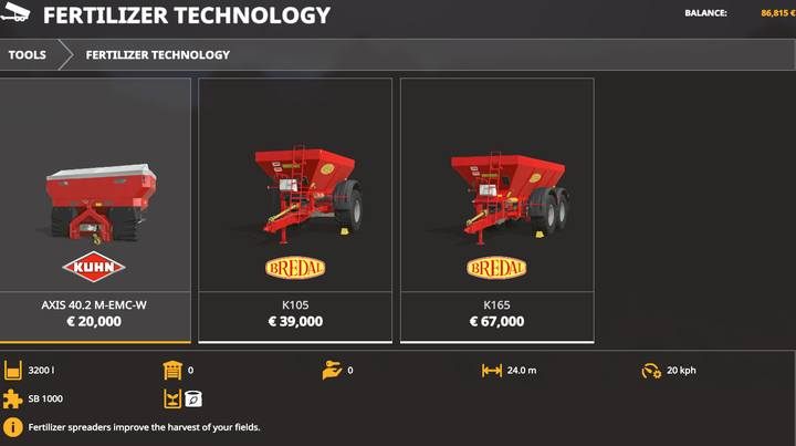 Technologia nawożenia - Farming Simulator 19: Maszyny do obróbki pola - Farming Simulator 19 - poradnik do gry