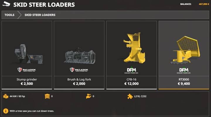 Nakładki dla miniładowarek - Farming Simulator 19: Ładowacze - Farming Simulator 19 - poradnik do gry