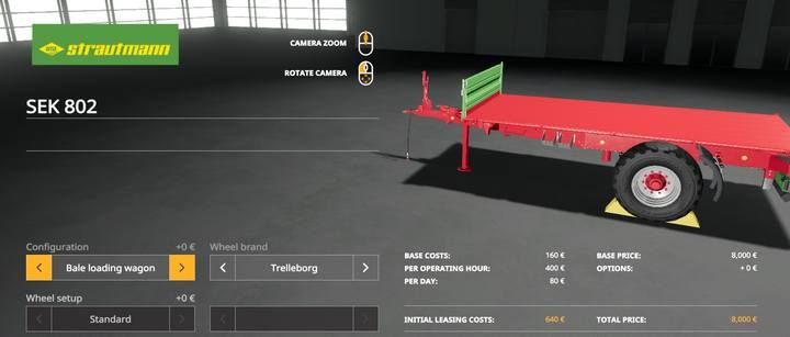 Bele możesz transportować na jednej z wielu przyczep - Farming Simulator 19: Technologia beli, prasy - Farming Simulator 19 - poradnik do gry