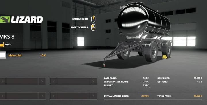 Lizard MKS 8 - Farming Simulator 19: Maszyny do hodowli zwierząt - Farming Simulator 19 - poradnik do gry