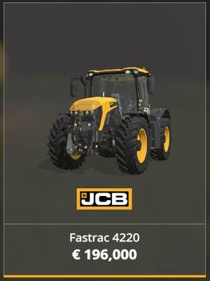 JCB Fastrac 4220 - Farming Simulator 19: Traktor - jaki wybrać na początek? - Farming Simulator 19 - poradnik do gry