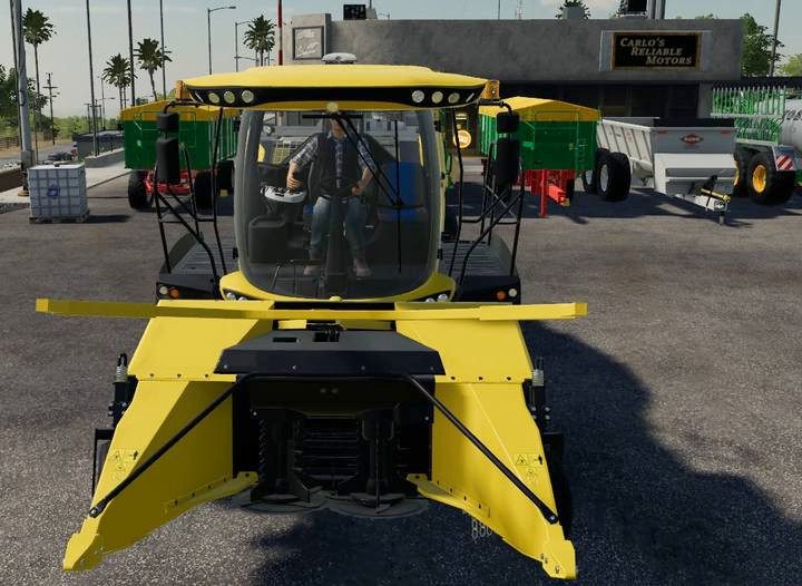 Silosokombajn z hederem do zbioru topoli - Farming Simulator 19: Topole - jak sadzić, ścinka, opłacalność - Farming Simulator 19 - poradnik do gry