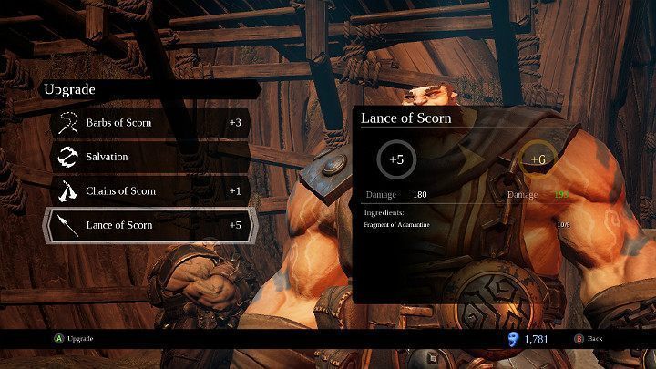 Broń możesz ulepszyć w Kuźni Stwórcy - Ulepszanie broni i udoskonalenia w grze Darksiders 3 - Darksiders 3 - poradnik do gry