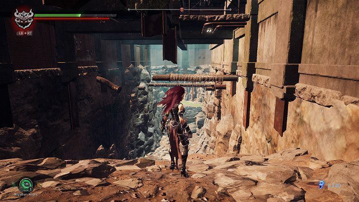 Po eksploracji miasta i wykończeniu wszystkich przeciwników wejdź do budynku z prawej strony - Zachodni kraniec | Solucja do gry Darksiders 3 - Darksiders 3 - poradnik do gry