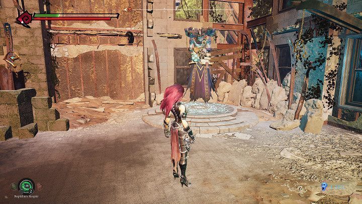 Dalsza droga zaprowadzi Cię do Vulgrima - Schronienie | Solucja do gry Darksiders 3 - Darksiders 3 - poradnik do gry