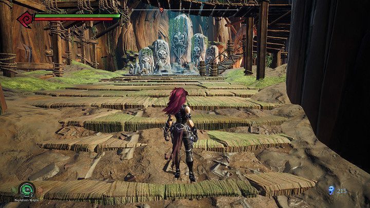 Dotrzesz do serca Schronienia, gdzie spotkasz się z Ulthanem - Schronienie | Solucja do gry Darksiders 3 - Darksiders 3 - poradnik do gry