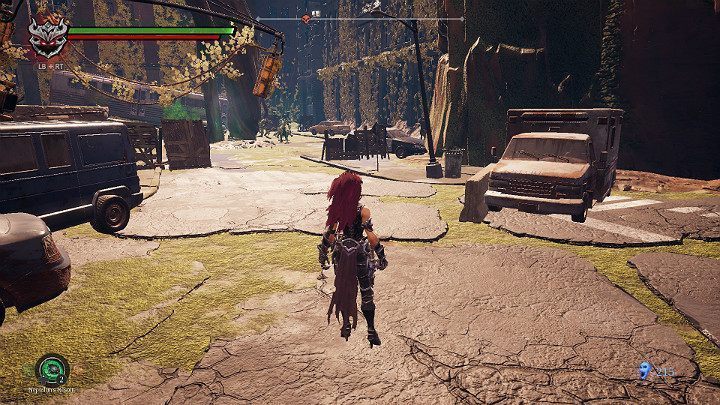 W pierwszej kolejności postaraj się wyeliminować patrol złożony z 3 potworów - Schronienie | Solucja do gry Darksiders 3 - Darksiders 3 - poradnik do gry