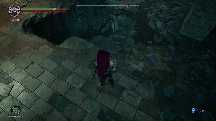 Na powyższym screenie widać przejście w głąb stacji metra - Zaświaty | Solucja do gry Darksiders 3 - Darksiders 3 - poradnik do gry