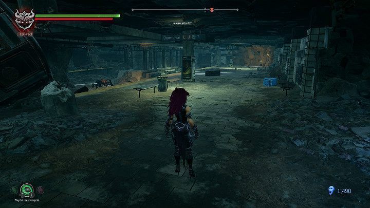 Na stacji metra znajdziesz dwa większe stawonogi i dwie Kępy Mar - Zaświaty | Solucja do gry Darksiders 3 - Darksiders 3 - poradnik do gry
