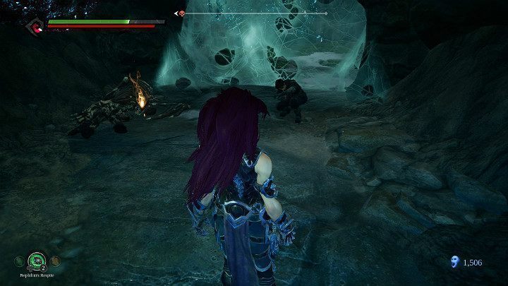 W środku uratujesz kolejną ludzką duszę i zbierzesz odłamek - Zaświaty | Solucja do gry Darksiders 3 - Darksiders 3 - poradnik do gry