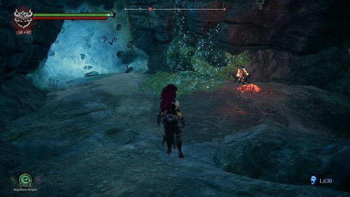 Gdy żuk wchłonie substancję, podnieś go z ziemi - Zaświaty | Solucja do gry Darksiders 3 - Darksiders 3 - poradnik do gry