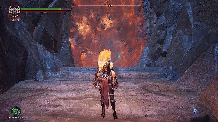 Podejdź do przeszkody i użyj mocy esencji płomienia, aby wypalić sobie przejście - Esencje | Solucja do gry Darksiders 3 - Darksiders 3 - poradnik do gry