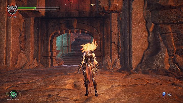 Gdy zabijesz przeciwnika, wrota na góry poziom lokacji staną przed Tobą otworem - Esencje | Solucja do gry Darksiders 3 - Darksiders 3 - poradnik do gry